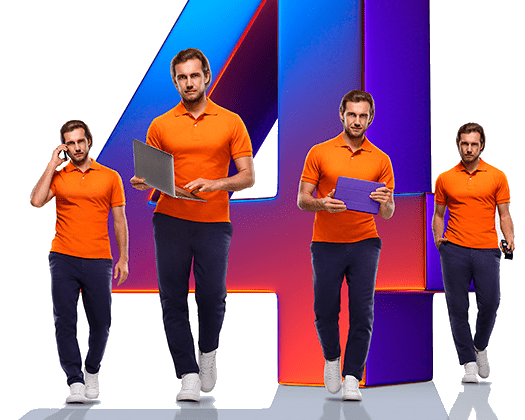 Великолепная четверка Ростелеком в село Новочесноково (Амурская область)